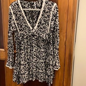 Free people baby doll swing dress